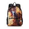 Mochila Children School Carrier for Boys Girls Italian Brainrot Bags Funny Italian Brainrot Patterned Daily Pack Cappuccino Assassino Backpack