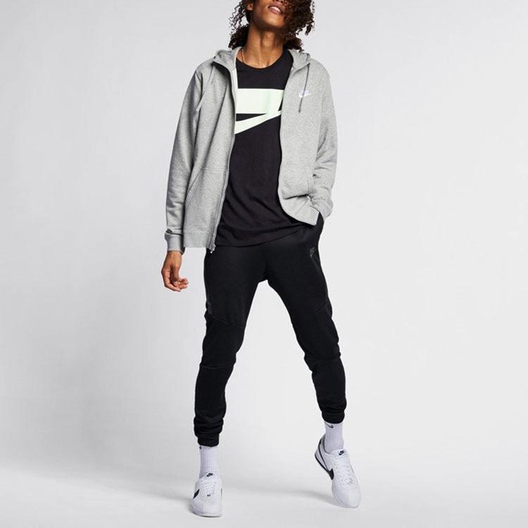 Nike Sportswear Club French Terry Full House Hoodie  gray Men's 804392-063