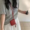 Travel Supply Neck Wallet Small Crossbody Bag Leather Neck Pouch Key Lipstick Earphone Storage Bag Organizers for Women