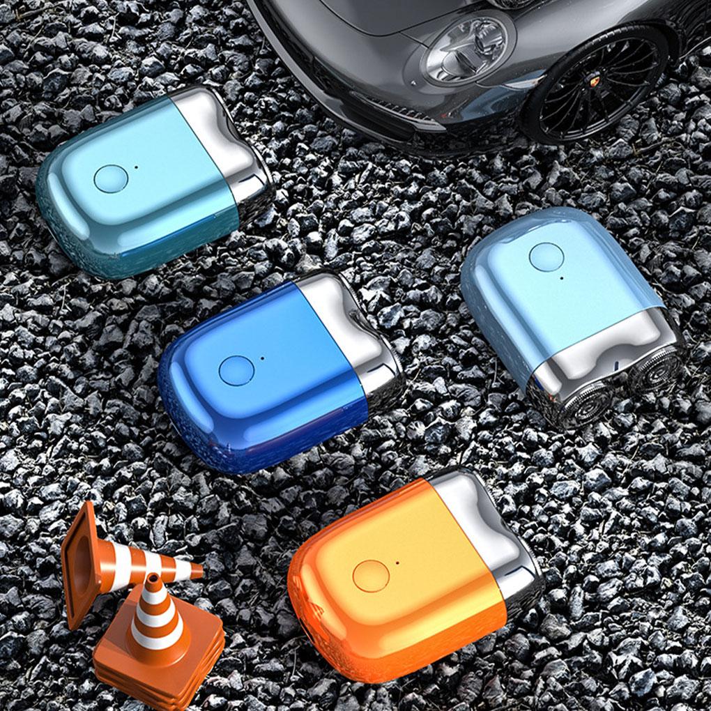 Electric Double Head Magnetic Portable Be Both And Electric Shaver Men Shaver Whole Body Can Washed Men Portable