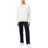 Polo Ralph Lauren Logo Embroidered Crewneck Sweatshirt Men Sweatshirt Gray White 710675313-020