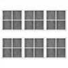 BHBL 6 Pcs Replacement Air Filter for LT120F Elite 469918 Refrigerator Adq73214402, Adq73214404