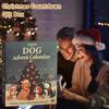24Pcs 2D Festive Breeds Ornaments - Advent Calendar Dog Advent Calendar For Pets With Reusable Ornaments, Idea For Dog Love