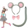 Cute Mouses Ears Headband Children Headdress for Halloween Party Prop Birthday