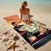 Urban Escape Stylish Digital Printing Beach Towel Quick Drying Absorbent Blanket For Beach Pool Gym Travel Christmas Gift C9211747