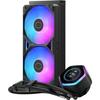 COOLER MASTER - MasterLiquid 240 Atmos II LCD ARGB - Watercooling AIO - Ventilateurs 120mm