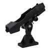 Boat Fishing Rod Holder Side Deck Mount 360 Degrees Rotatable Pole Holder for Kayak Boat with Anti Lost Rope