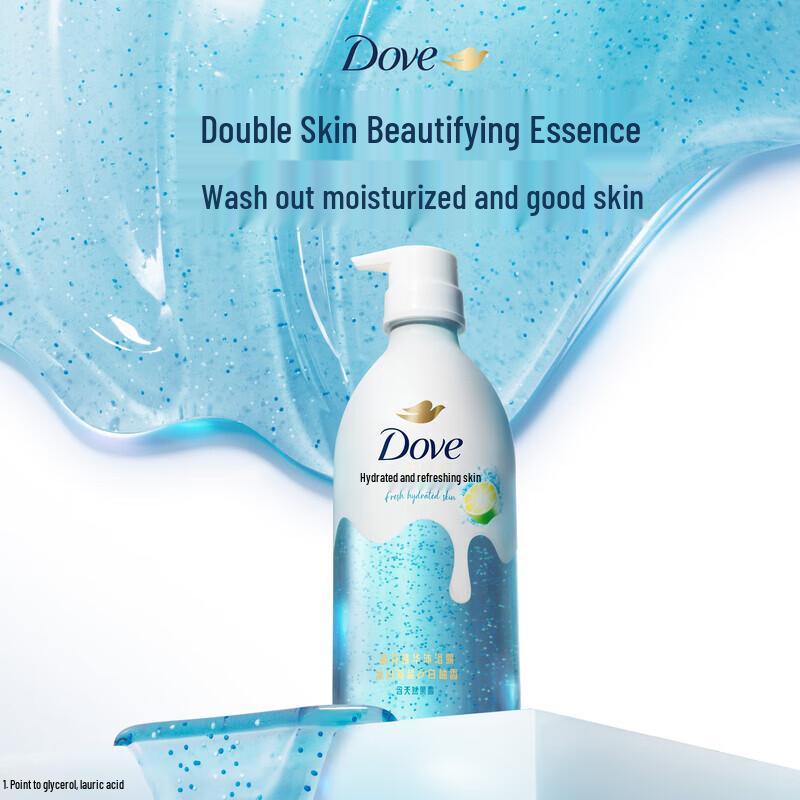 Dove Glacier Sea Salt & White Grapefruit Refreshing Shower Gel