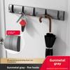 Concealed Folding Door Hook Hanging Coat Bathroom Towel Hanger Wall Coat Clothes Hook  Kitchen
