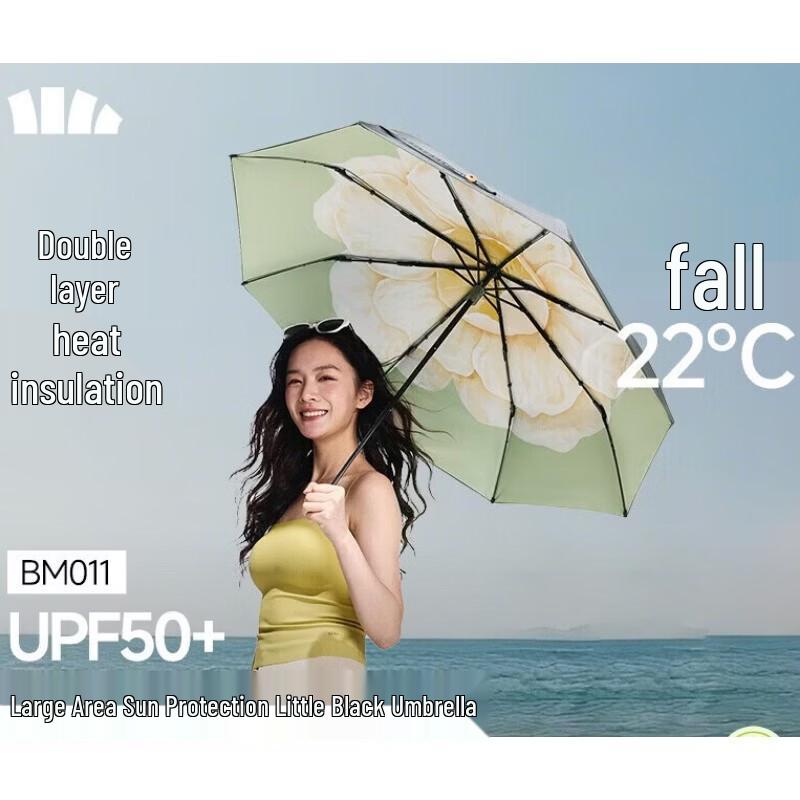 Beneunder Moon Mist UV Protection Automatic Folding Umbrella