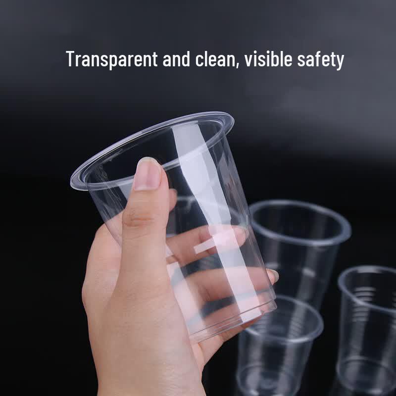 Yangge Thickened Transparent Disposable Catering Cups