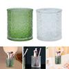 Makeup Brushes Storage Holder Cosmetic Box for Countertop Home Table Green