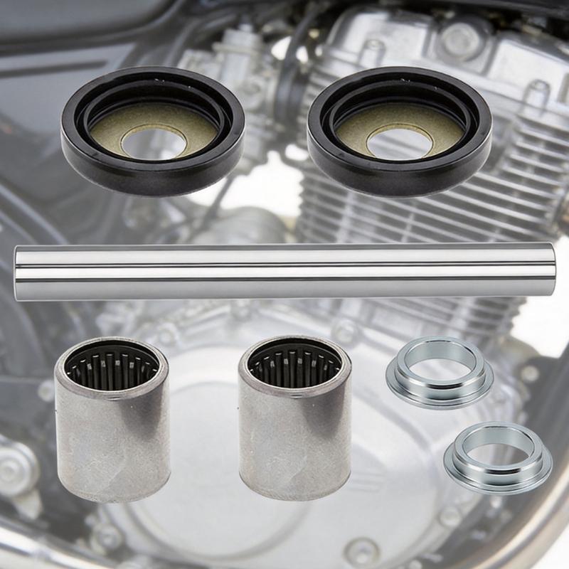 28-1132 Swingarm Bearing Repair Kit for ATC200X 1983-1985, One Complete Rebuild Set with Shaft, Needle Roller Pieces, Oil Seal Pairs and Spacers
