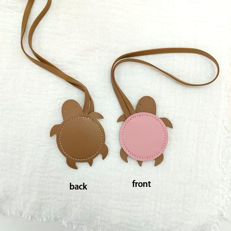 Novel & Unique Handmade Pendant, PU Leather Creative Bag Accessory, Car Rearview Mirror Decoration