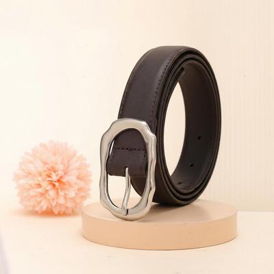 Women's Genuine Cowhide Belt - Pin Buckle, Fashionable, Versatile, Korean Style