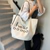 2025 new ins large-capacity shoulder bag niche design fashion trend tote shopping bag casual tote bag