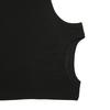Onitsuka Tiger Solid Color Pullover Knit Round Neck Vest Unisex Vests Black 2183B264-001