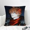 Game Character Tartaglia (Genshin Impact) Cushion Cover Natural Linen Pillowcase Set AllinOne Decor for Sofa Bedroom  Chair