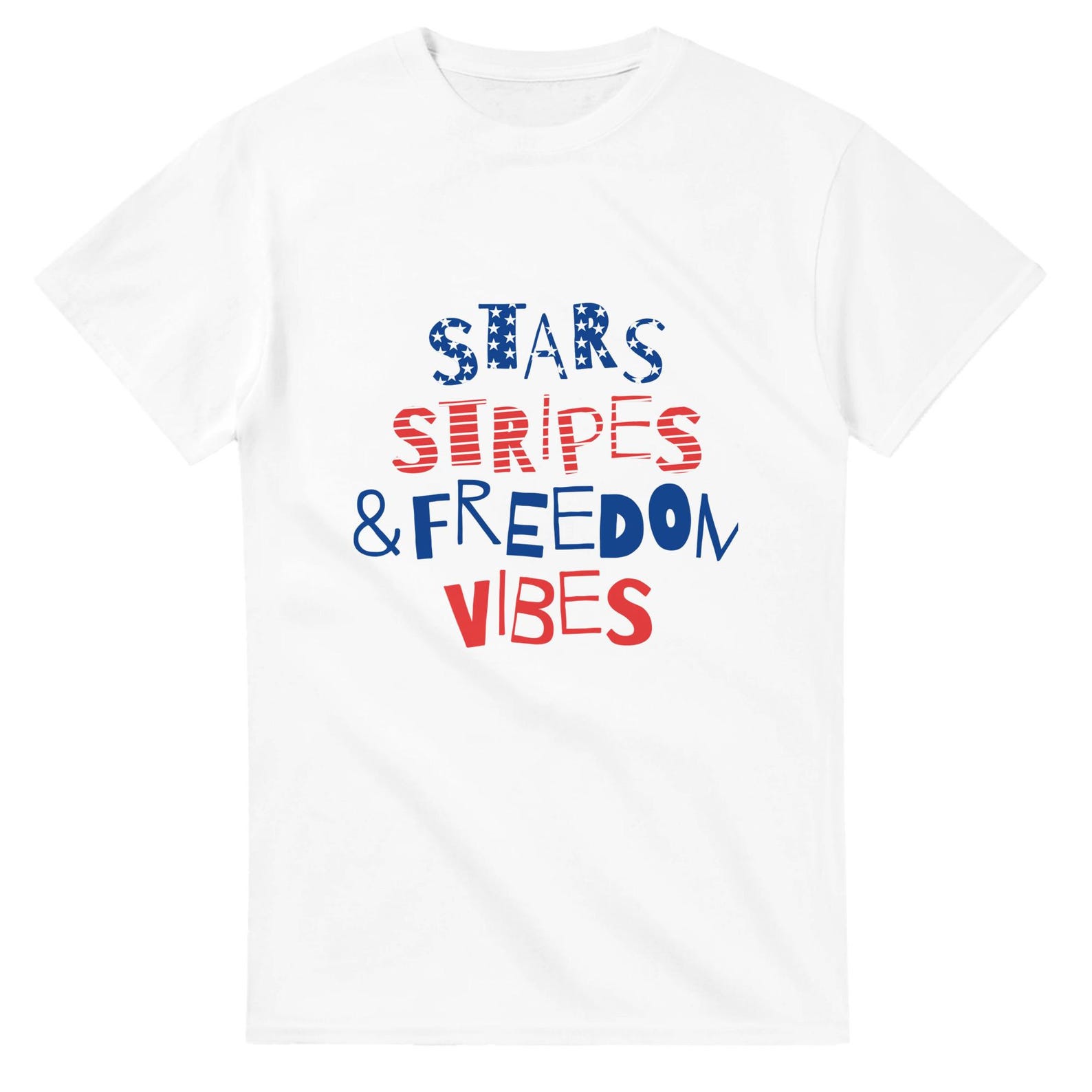 4th of July Heavyweight Unisex Crewneck T shirt M