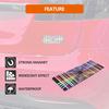 Magentic 3D Plaid Badge Decal Rear Trunk Magnet Performance Sticker Color-Shifting Decor Compatible with Tesla Model 3 Y X S
