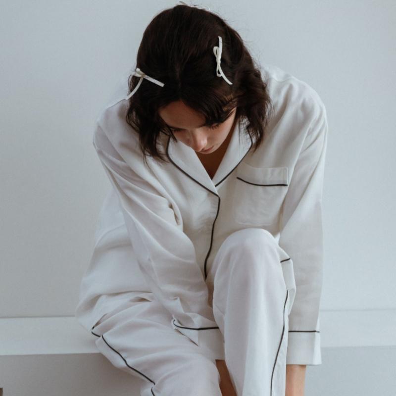 Frenchiel Natural Dye Modal Pajama Cream Fwpj903l 