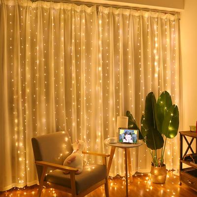 3M Led String Lights Remote Control USB Curtain Fairy Lights Garland Led for Wedding Party Christmas Window Home Outdoor Decoration