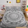 Bedding Set Cover Woman Man Duvet Cover Sets King Queen Size Mandala Bed Clothes Microfiber Home Textiles