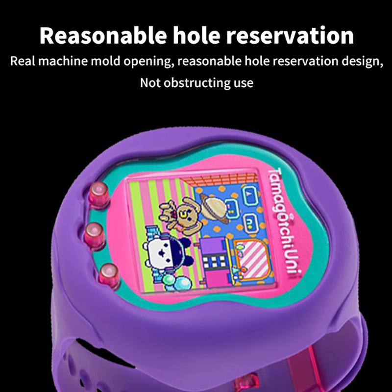 Film protector de ecran transparent Tpu anti-zgârieturi pentru consolă de jocuri pentru ecran LCD pentru Tamagotchi Uni, piesă de schimb pentru upgrade