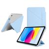 iPad Air 7 Protective Case with Pen Holder, Transparent Y-Fold, for Pro 11/12.9 & 10th Gen