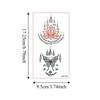10 Sheets Instant Temporary Tattoo Water Transfer Decals Body Art Sticker  Finger Hand Legs Arm