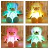 Adorable Teddy Bear Plush Toy With Led Colorful Lights Small Size Long Plush Flashing Function