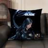 Stellar B-Blade Game Cushion Cover Natural Linen Organic Fabric Double-Sided Printing Sofa Home Decor Gift Pillow Case