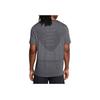 Under Armour Seamless Solid Color Breathable Fitness Short Sleeve T-Shirt Men Tops Fatigue-Gray 1375692-015