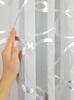 Ready-made curtain made of cheesecloth, sewn on a 300x250cm tape