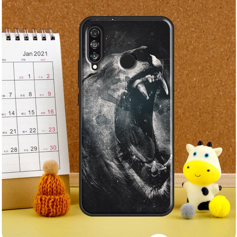 Roaring Lion For Huawei Nova Y61 Y60 Y70 Y72 Y73 Y90 Y91 12i 11i 3i 7i 8i 9 10 SE P20 P40 P30 Lite Case