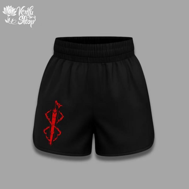 Breathable Quick Dry Elastic Cycling Shorts MMA Training Sanda Print Unisex Adult