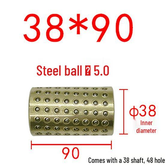 Golden Copper Ball Bearing Cage Mold Guide Bush Holder
