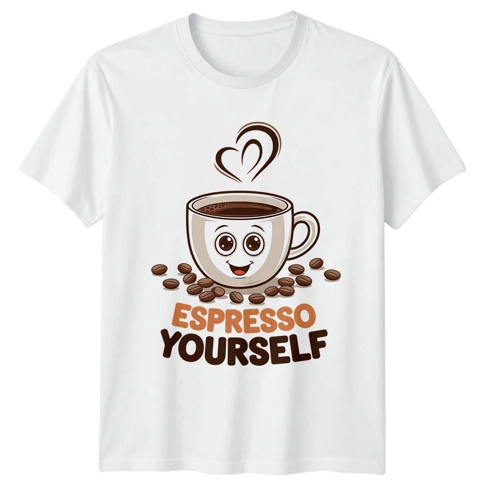 Espresso Yourself TShirt Coffee Lover Coffee Birthday Gift For Him And Her S