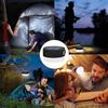 Solar Tent Lamp Outdoor Camping Rechargeable Emergency Lantern Camper IP55 Waterproof Adjustable Light Power Bank Patio