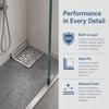 Right Angle Design Corner Floor Drain 304 Stainless Steel Wall Corner Drain  Laundry Room