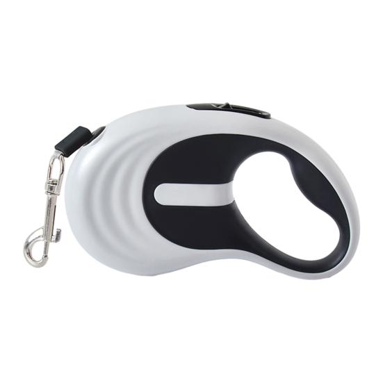 Retractable Dog Leash 16 Ft Heavy Duty Rope Pet Leash Tangle-free Leash 5m серый