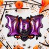 Halloween Aluminum Foil Balloons: Bat, Pumpkin, Ghost, Wings, Cat, Spider Decorations