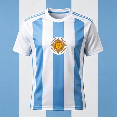 Argentyna Koszulki Graficzne Okrągły Dekolt Krótki Rękaw Unisex Koszulka Streetwear Codzienna Letnia Moda Koszulki Mężczyźni Kobiety Góry