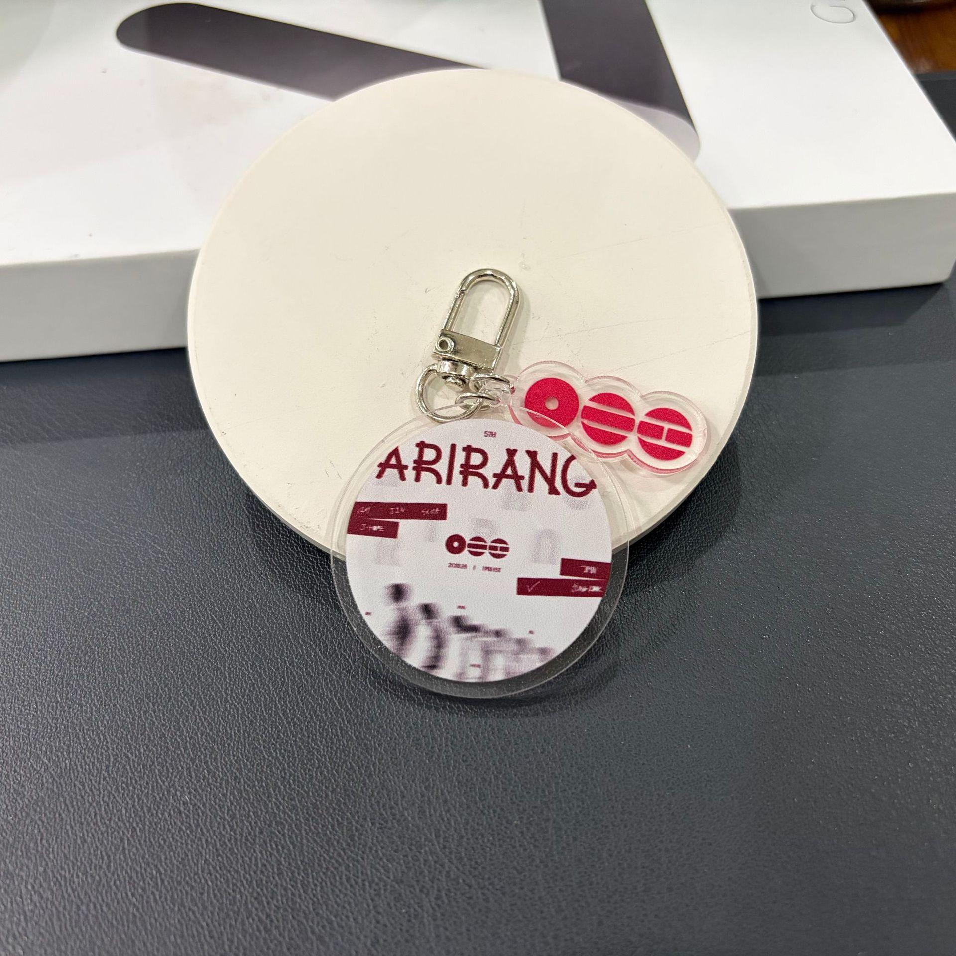 

BTS 2025 FESTA Animal Costume Cartoon Acrylic Keychain, Bangtan Boys Cute Cartoon Keyring with Member Name Tag, Kpop ARMY Fans Bag Charm BTS