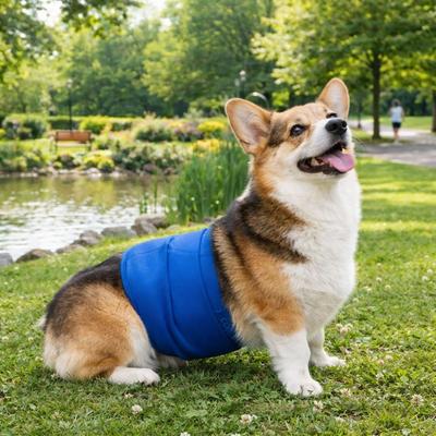 Breathable Dog Physiological Pants High Absorbing Washable Male Dog Diapers Comfortable Leak-proof Courtesy Pants Heat Season