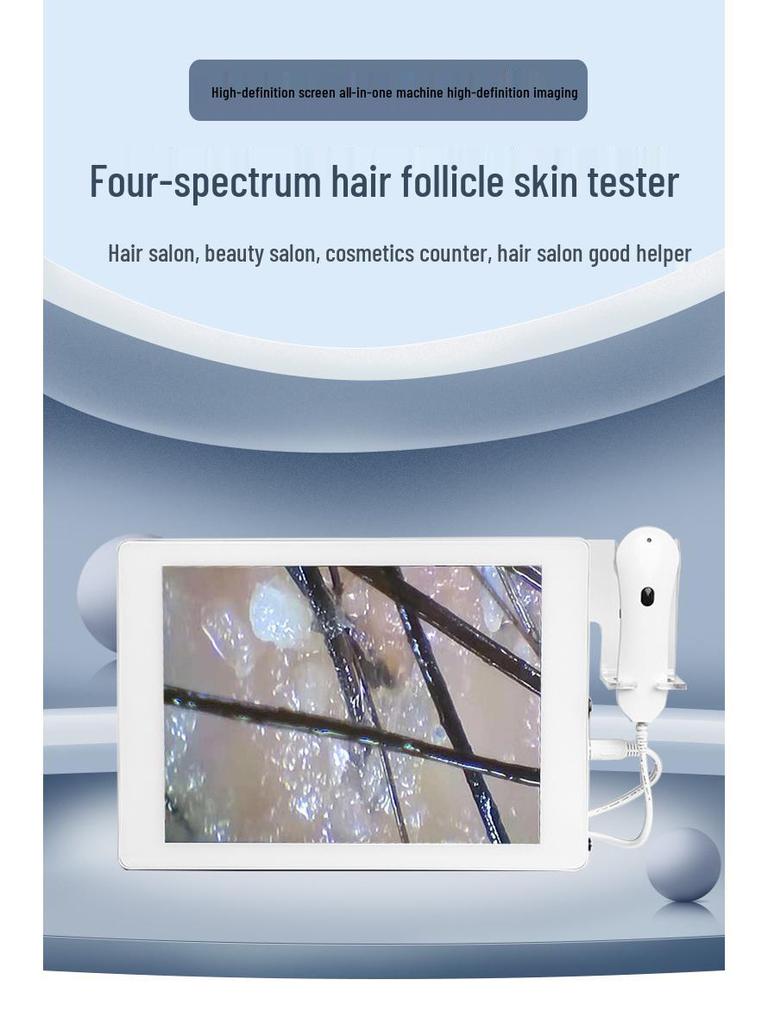 High-Definition Smart Scalp & Skin Detector with Hair Follicle Analysis