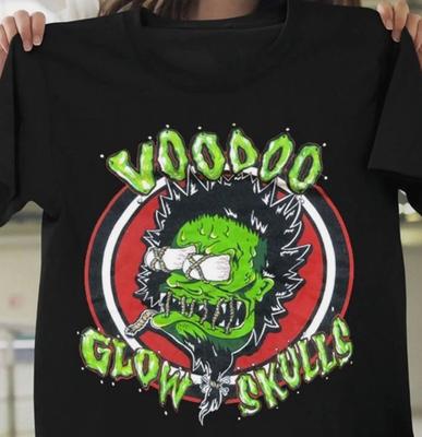 Seltenes Voodoo Glow Skulls T-Shirt Alle Größen S bis 5XL Unisex T-Shirt