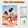 Disney Pearl Art Painting Mickey Mouse Carnival Home Wall Decor Art Crafts Handmade DIY Adult/Beginner Gift Creative Home Decor Frameless Wall Art