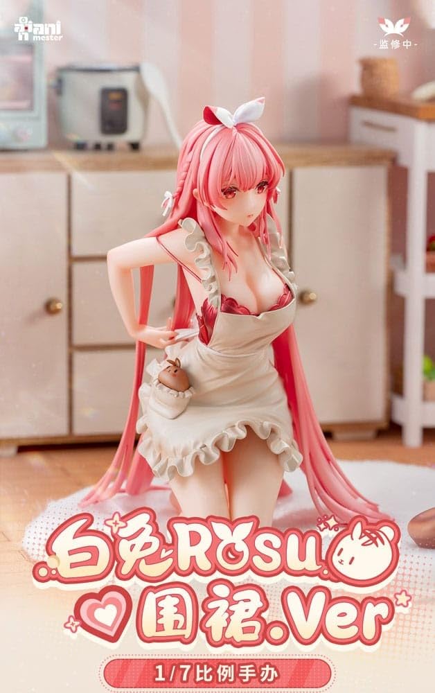 AniMester White Rabbit Rosu Apron Scale PVC ABS Painted Complete Figure Ver. 1/7 &
