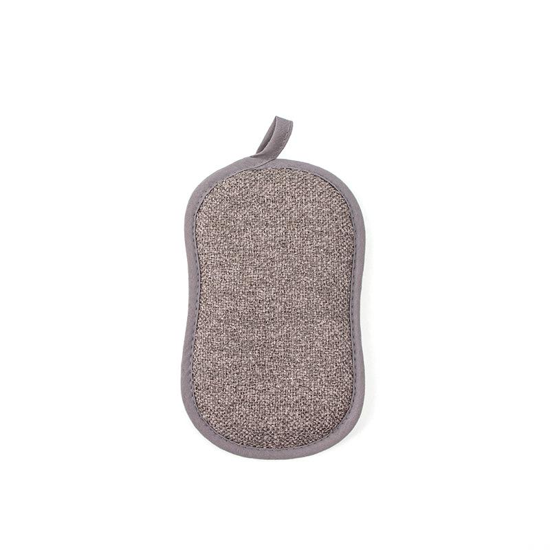 TEMU Kitchen Sponge & Dishcloth Set - High-Density Microfiber, Non-Oily 